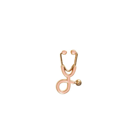 Colorful Nurse Stethoscope Brooch Pin