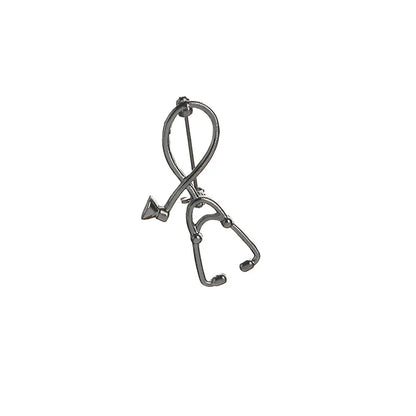 Colorful Nurse Stethoscope Brooch Pin