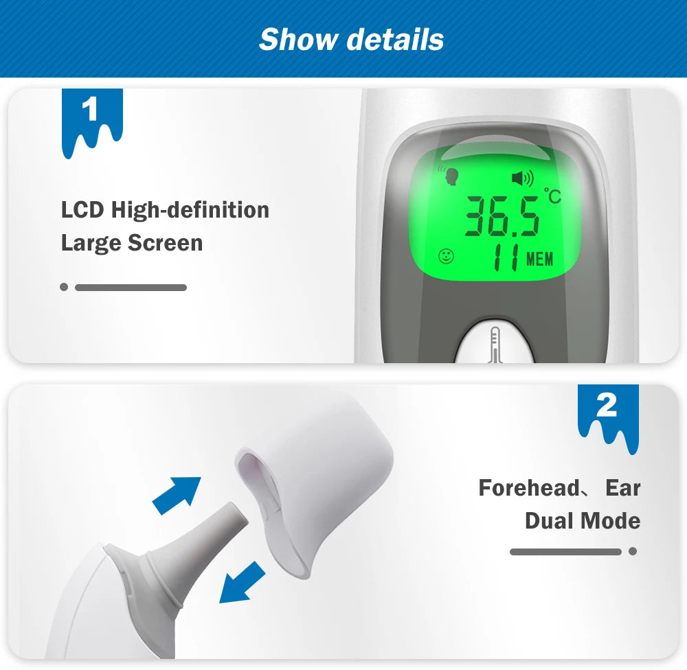 2-in-1 Digital Thermometer