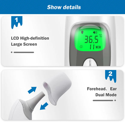 2-in-1 Digital Thermometer