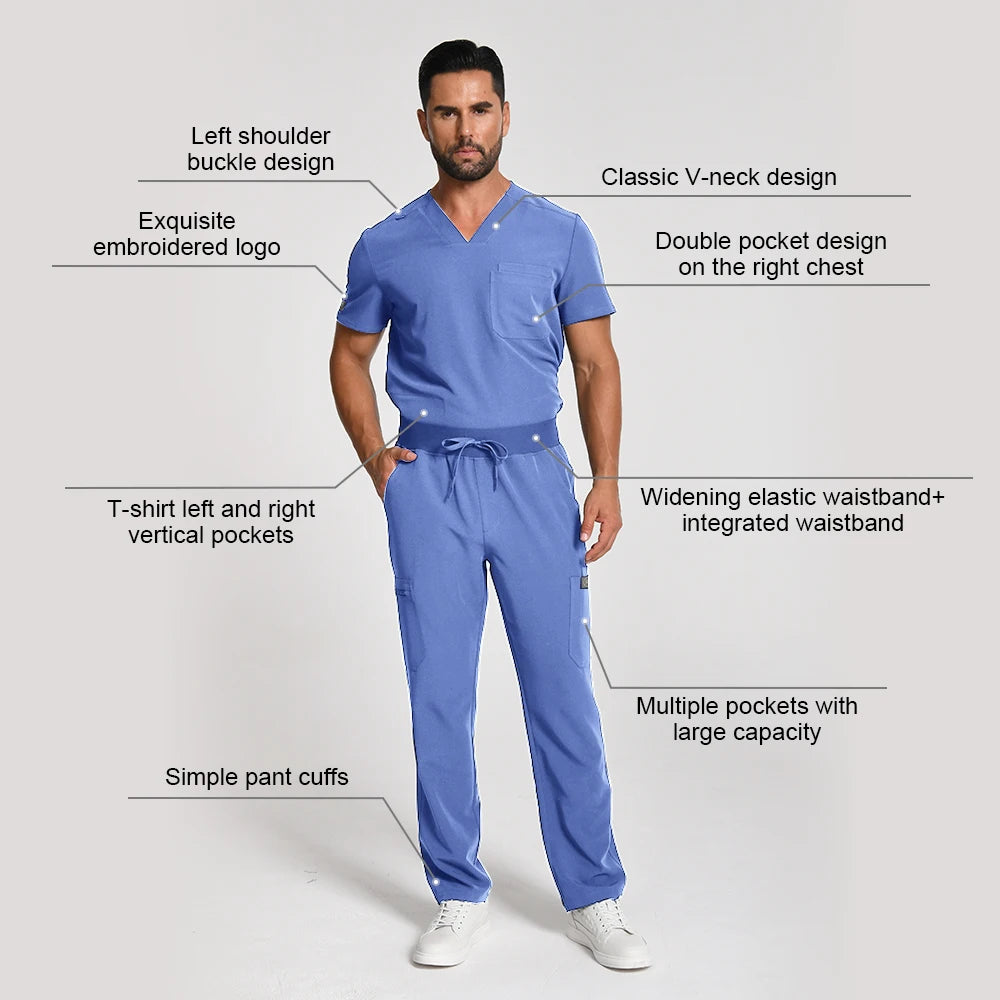 Men’s Soft Surgical Scrubs