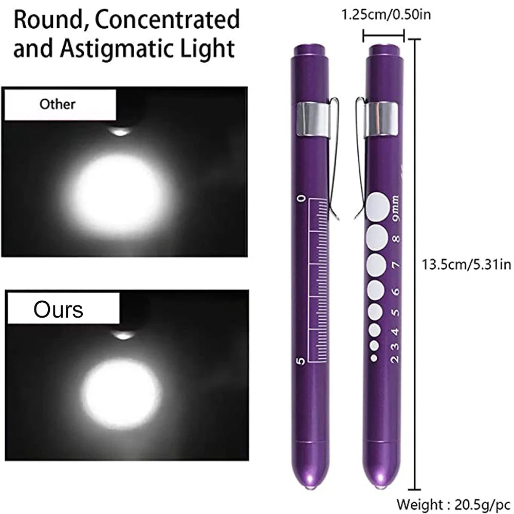 Reusable LED Medical Penlight