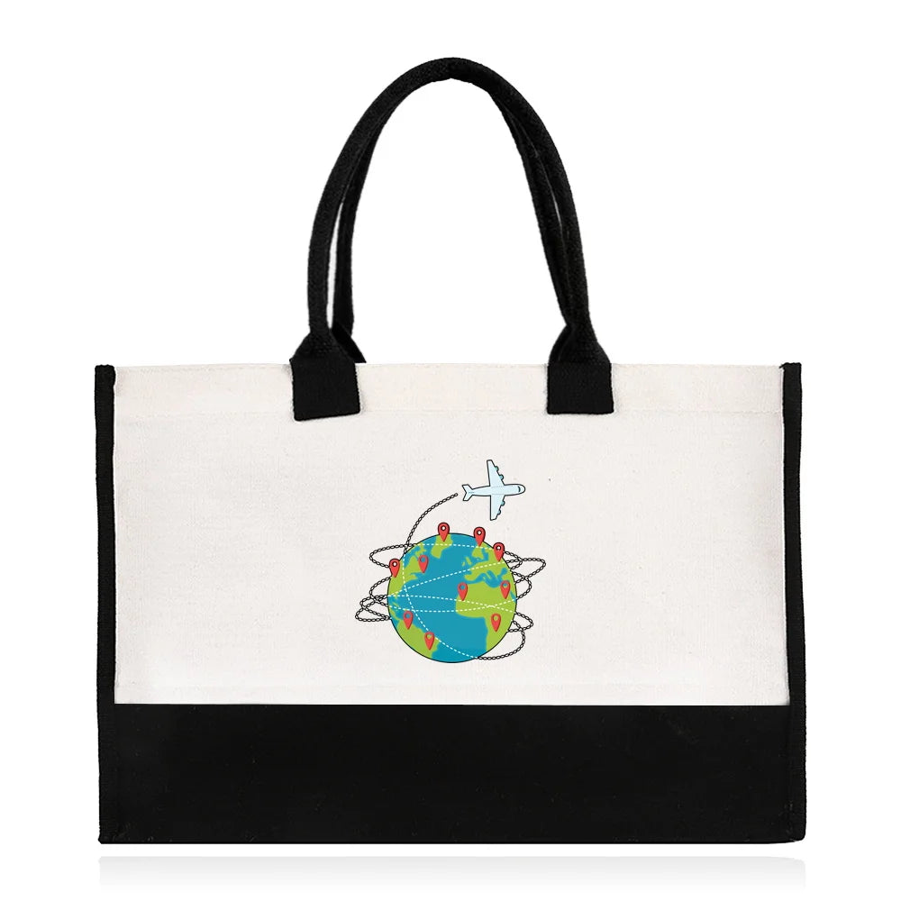 Eco-Friendly Large Tote Shopping Bag