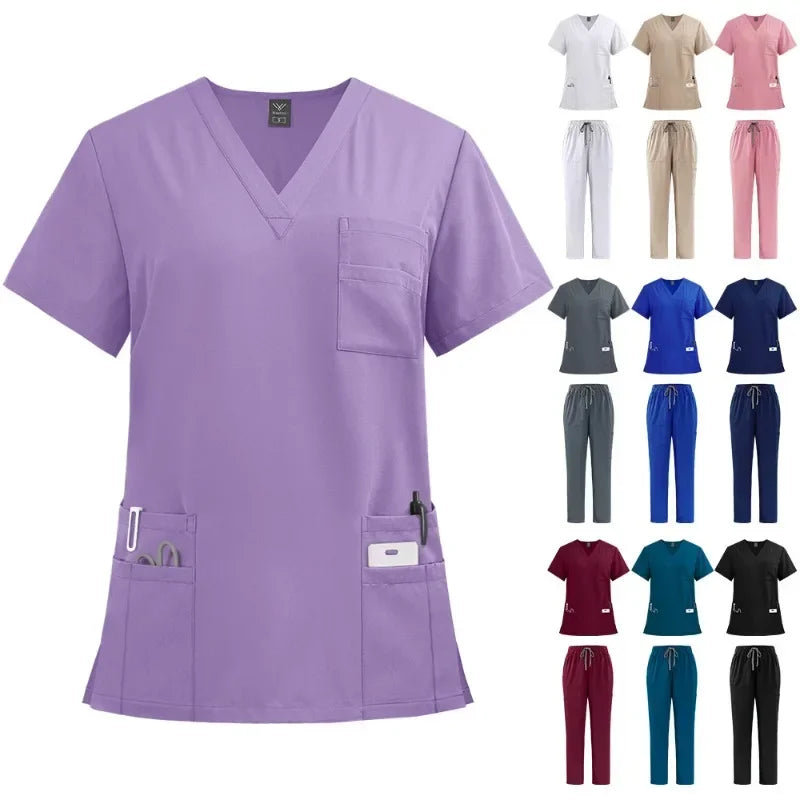 Men’s Medical Scrubs Set Top & Pants