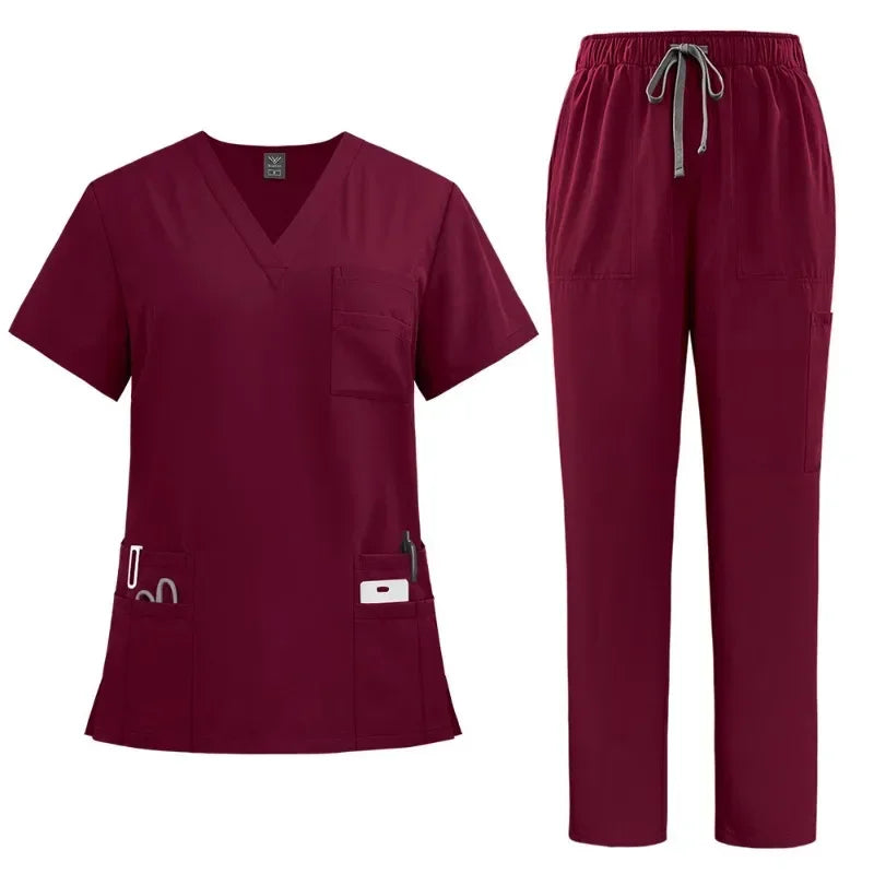 Men’s Medical Scrubs Set Top & Pants