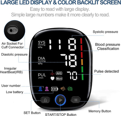 Automatic Upper Arm BP Monitor