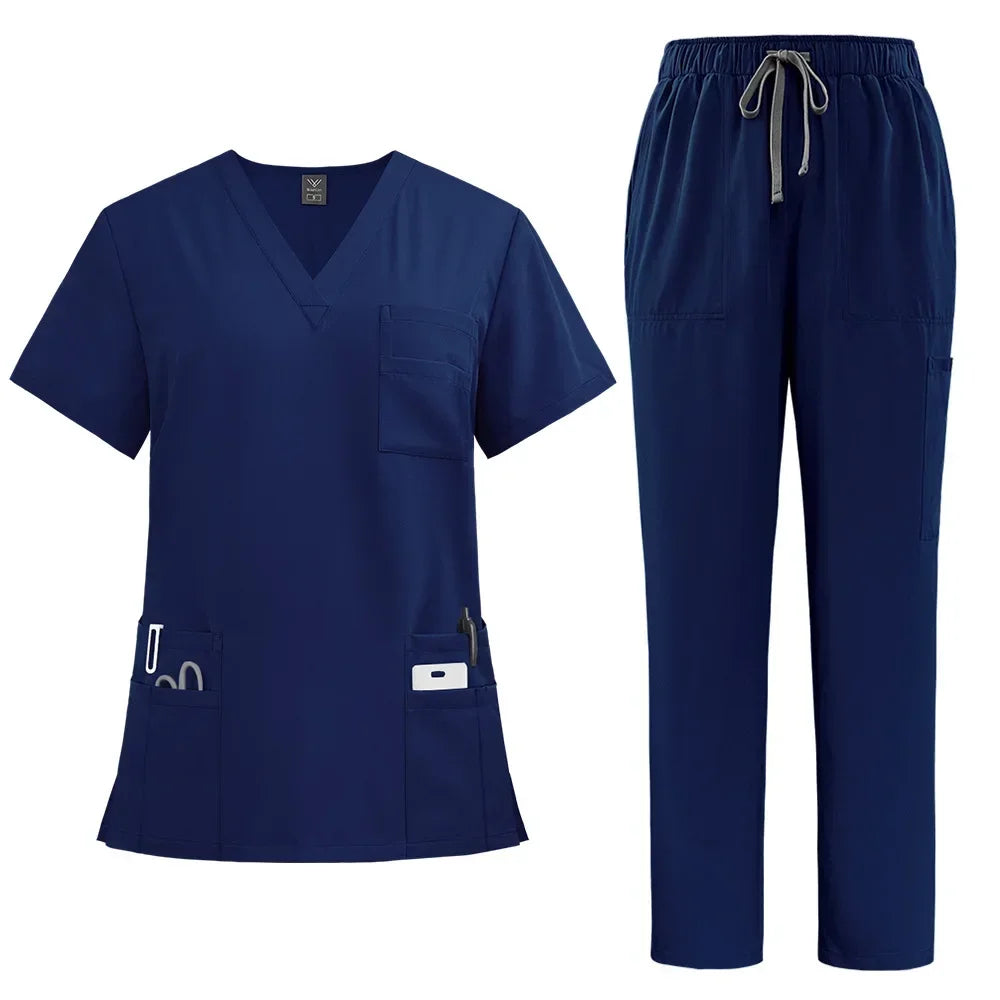 Men’s Medical Scrubs Set Top & Pants