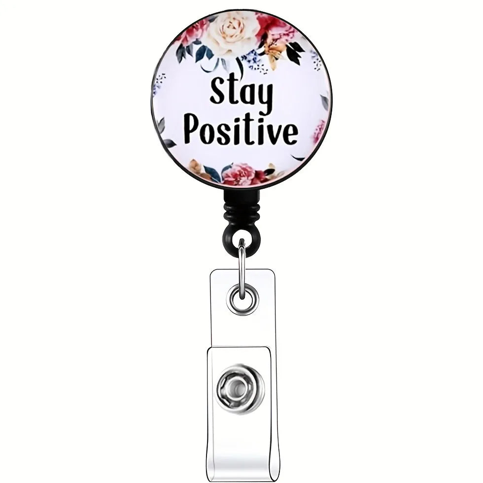 Cute Nurse Badge Reel