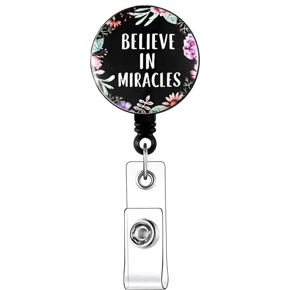 Cute Nurse Badge Reel
