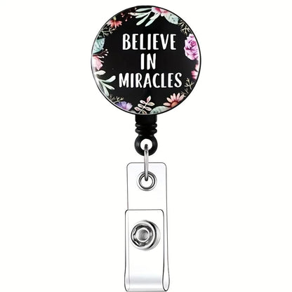 Cute Nurse Badge Reel