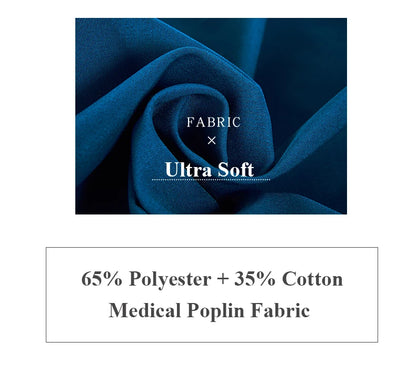 Zipper Nurse Scrub Set