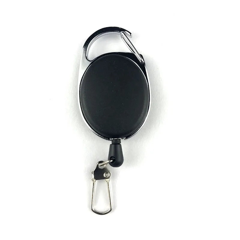 Retractable Badge Reel Keychain