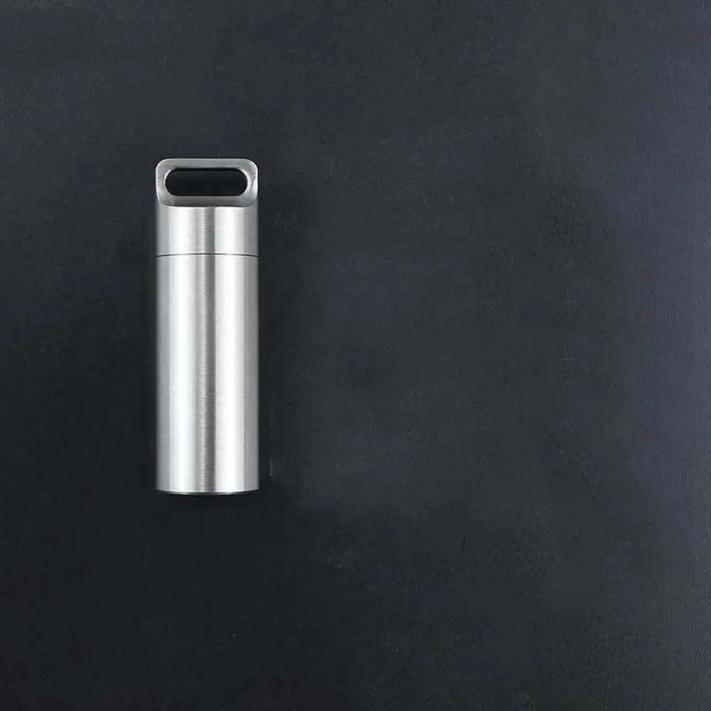 Portable Pill Storage Keychain