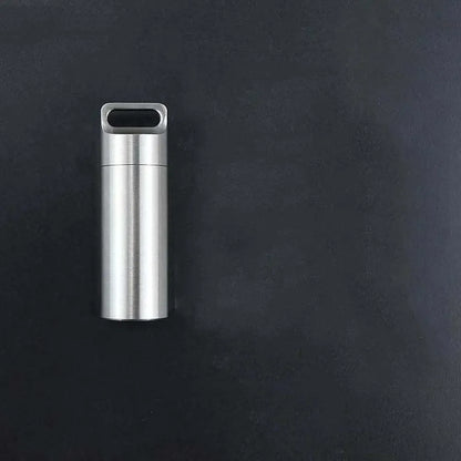 Portable Pill Storage Keychain
