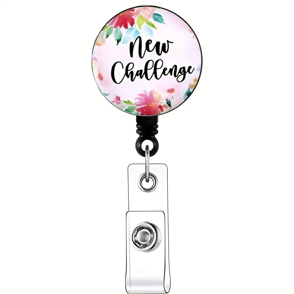 Cute Nurse Badge Reel