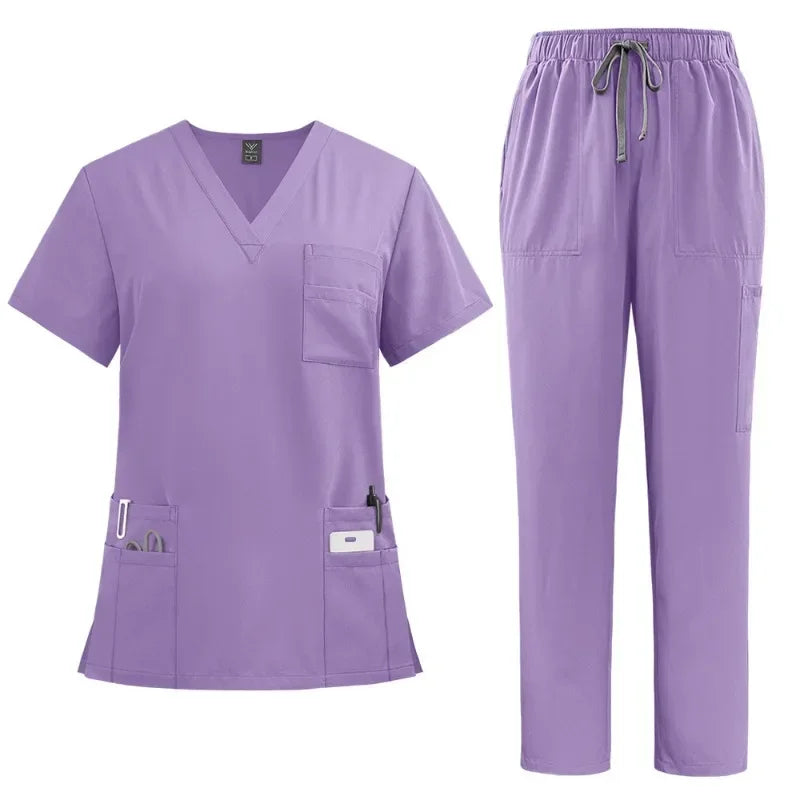 Men’s Medical Scrubs Set Top & Pants