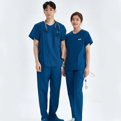 Zipper Nurse Scrub Set