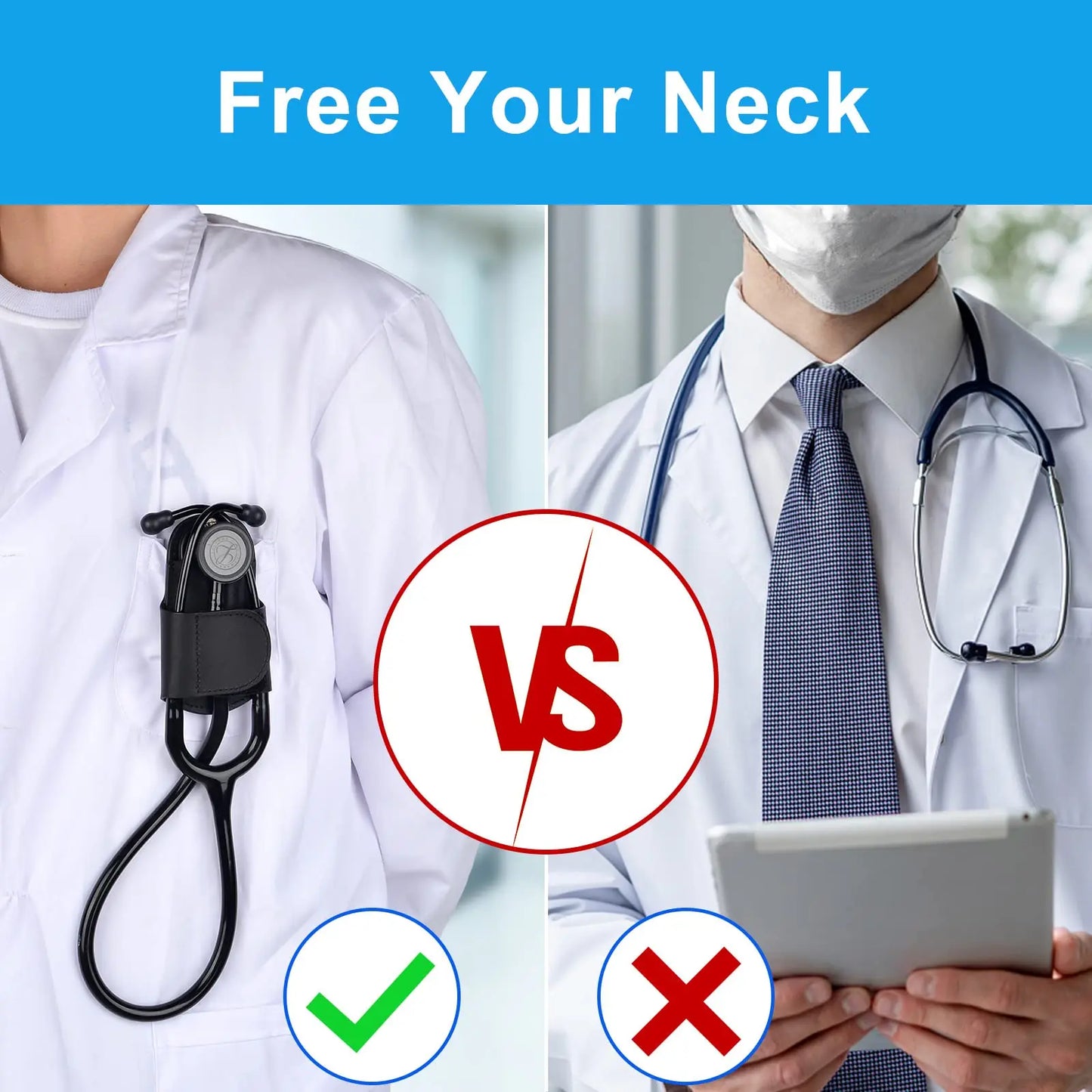 Stethoscope Hip Clip Holder