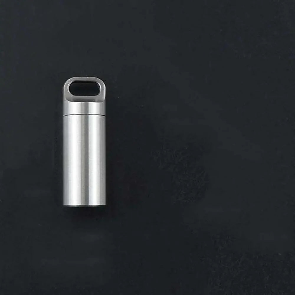 Portable Pill Storage Keychain