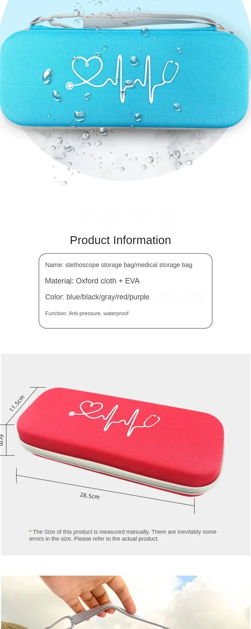 Double Layer EVA Medical Storage Case