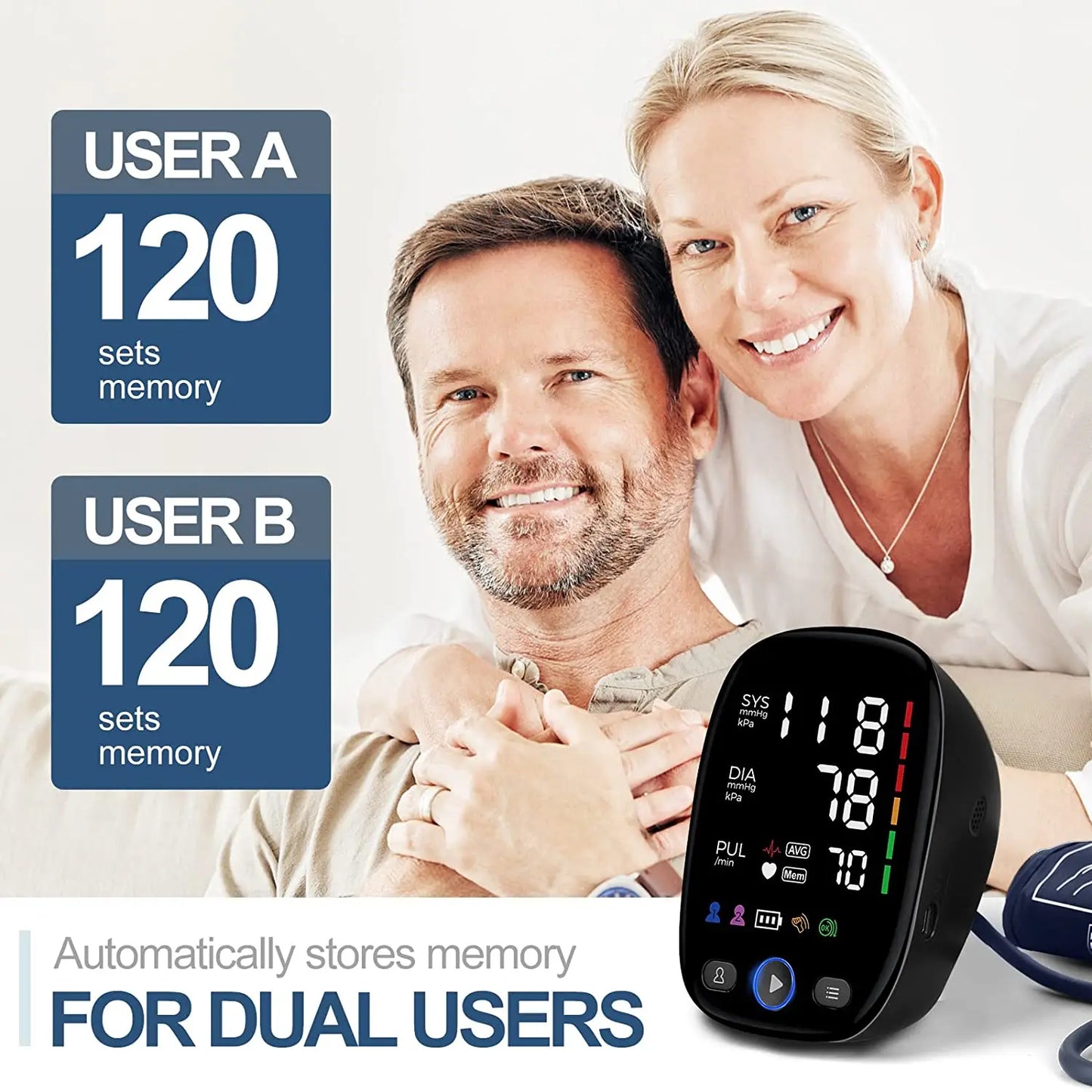Automatic Upper Arm BP Monitor