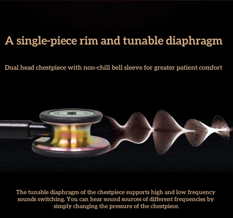Professional Double-Sided Cardiology Stethoscope