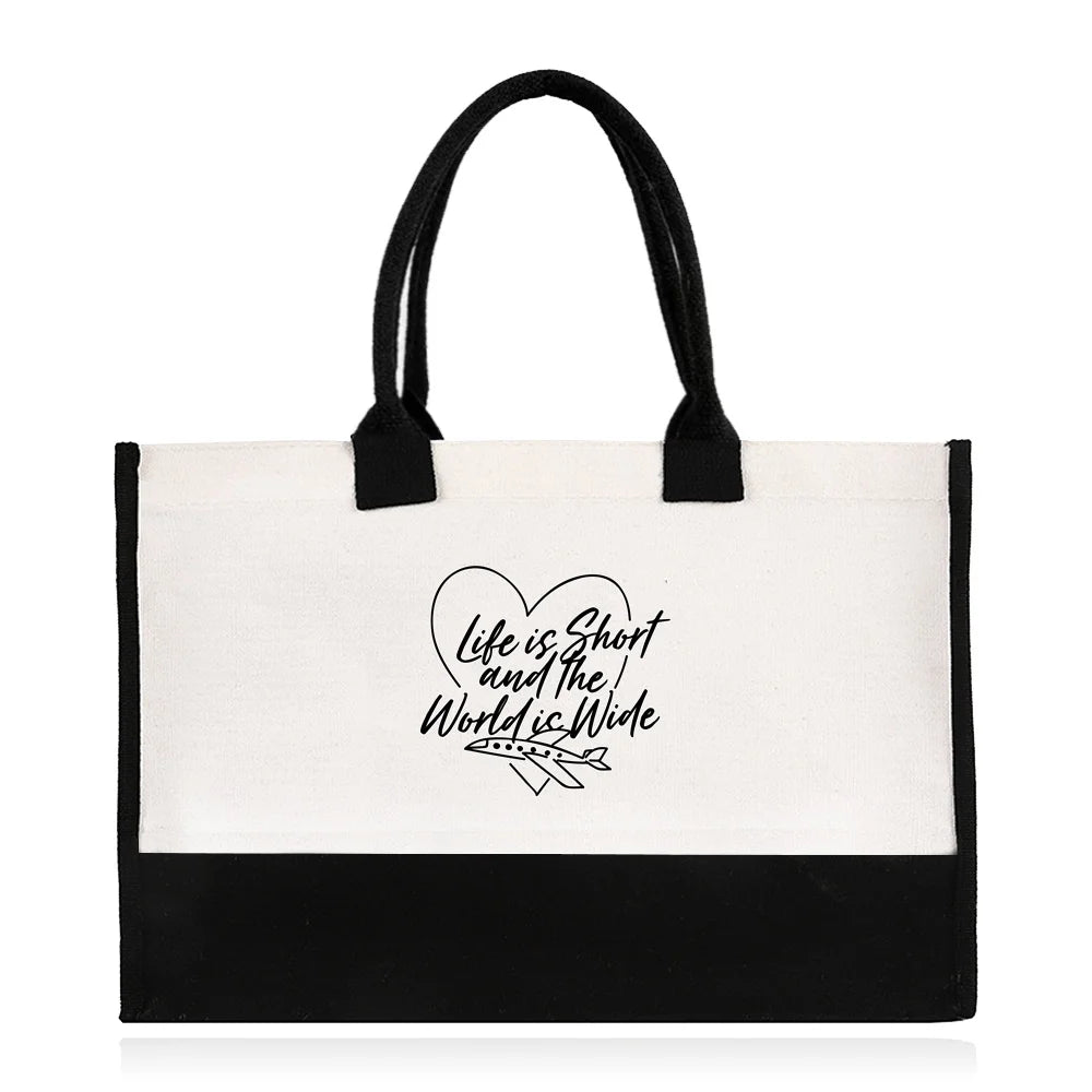 Eco-Friendly Large Tote Shopping Bag