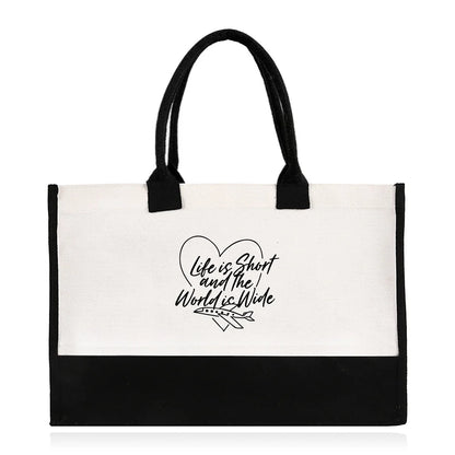 Eco-Friendly Large Tote Shopping Bag