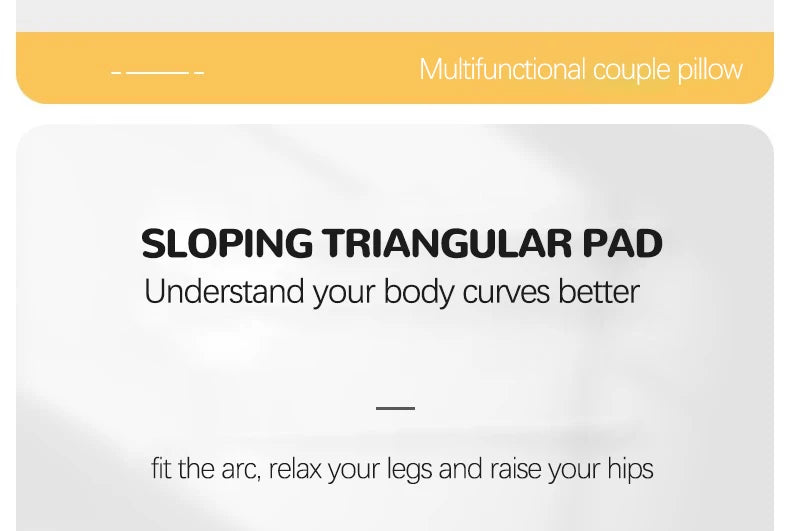 Ergonomic Memory Foam Support Pillow