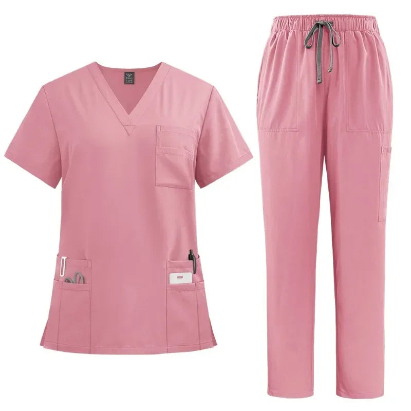 Men’s Medical Scrubs Set Top & Pants