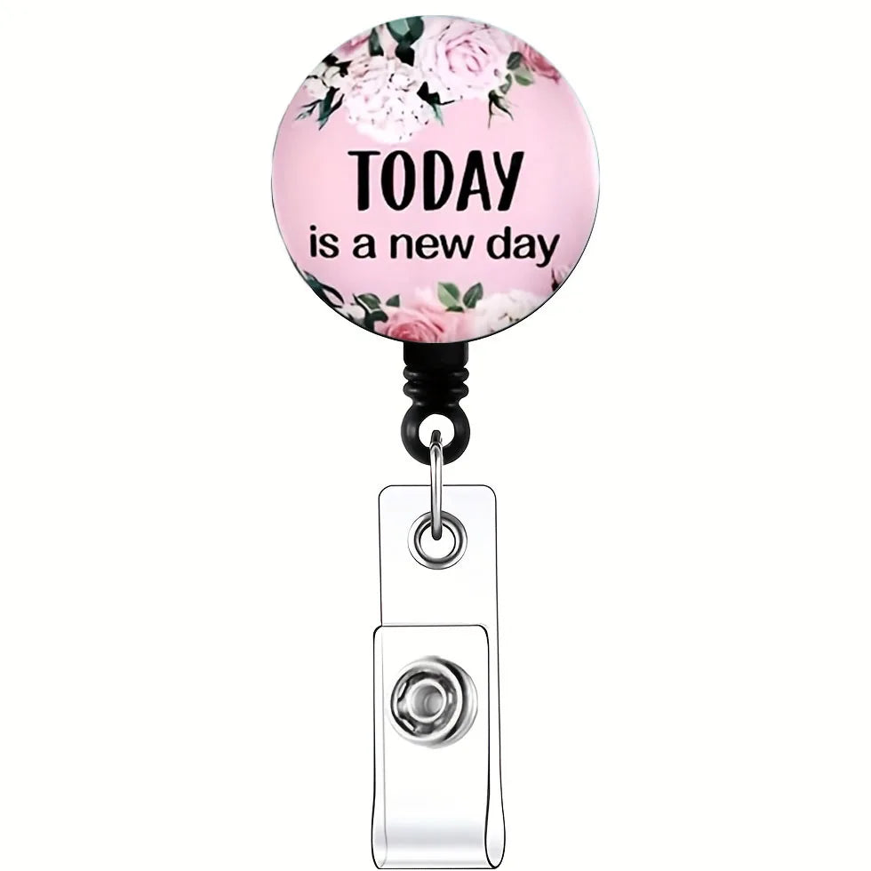 Cute Nurse Badge Reel