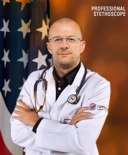 Professional Double-Sided Cardiology Stethoscope