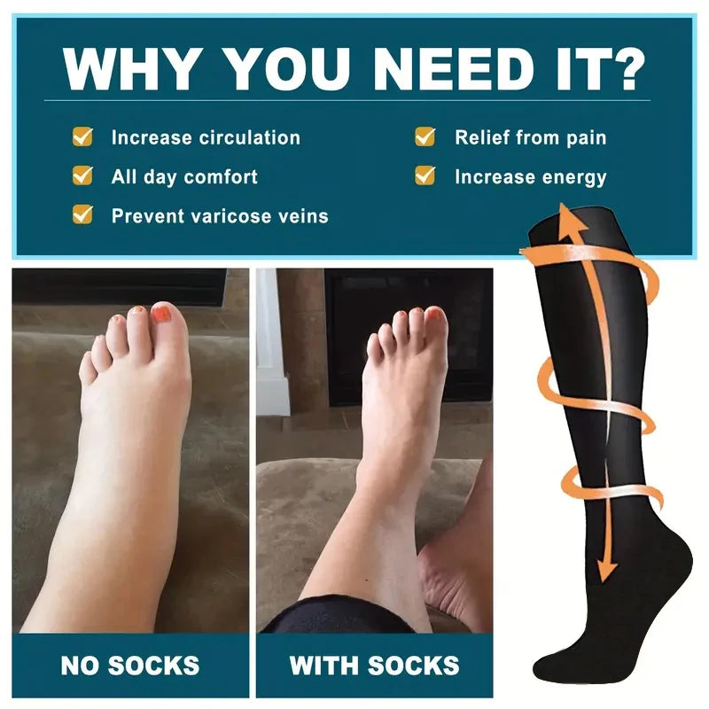 Compression Socks 2-Pack