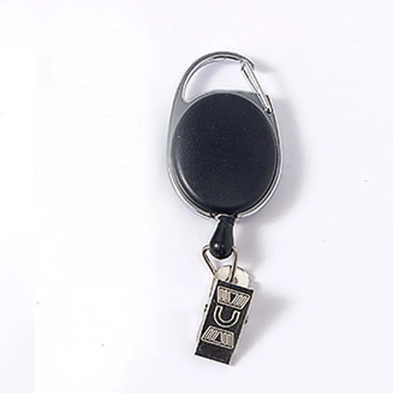 Retractable Badge Reel Keychain