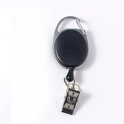 Retractable Badge Reel Keychain