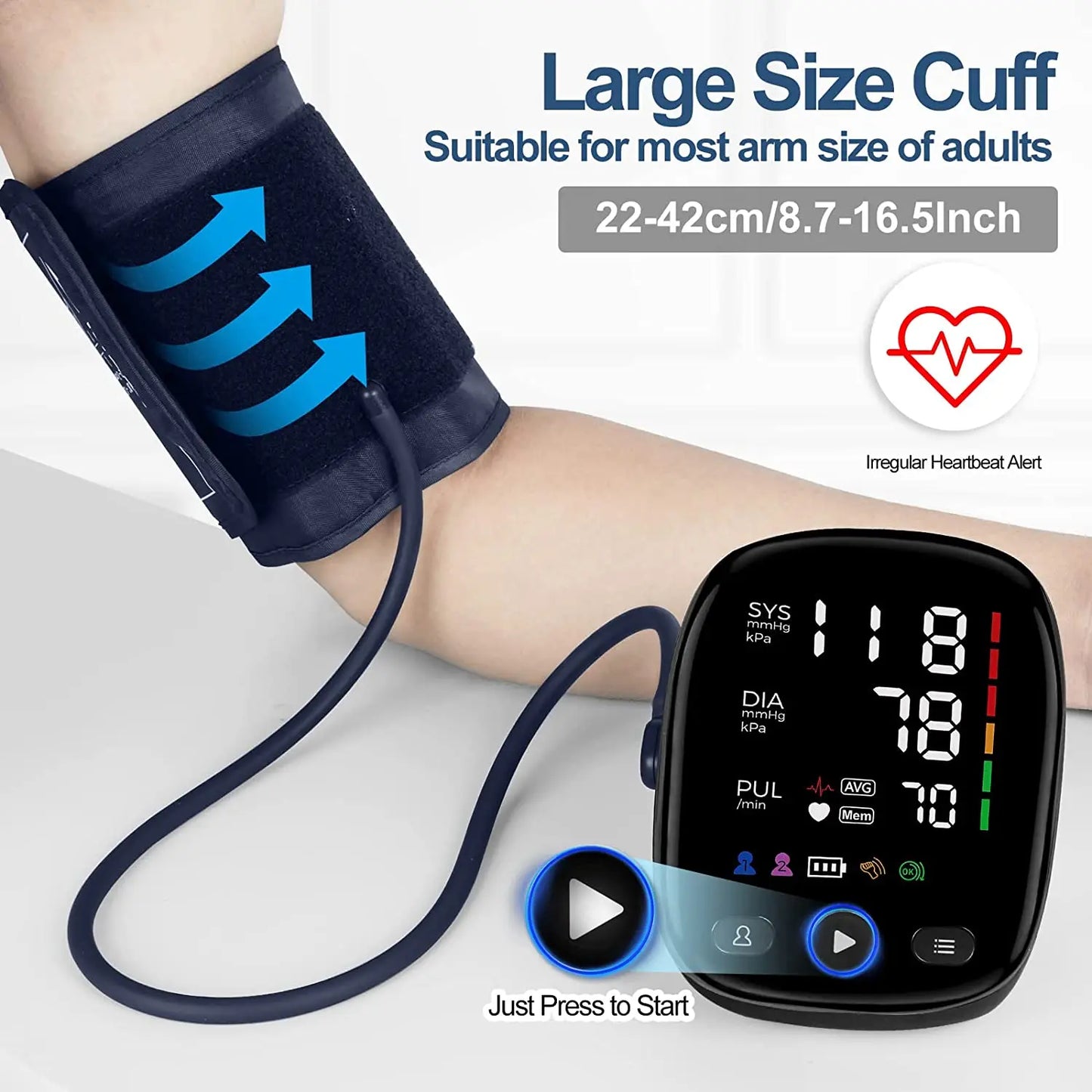 Automatic Upper Arm BP Monitor