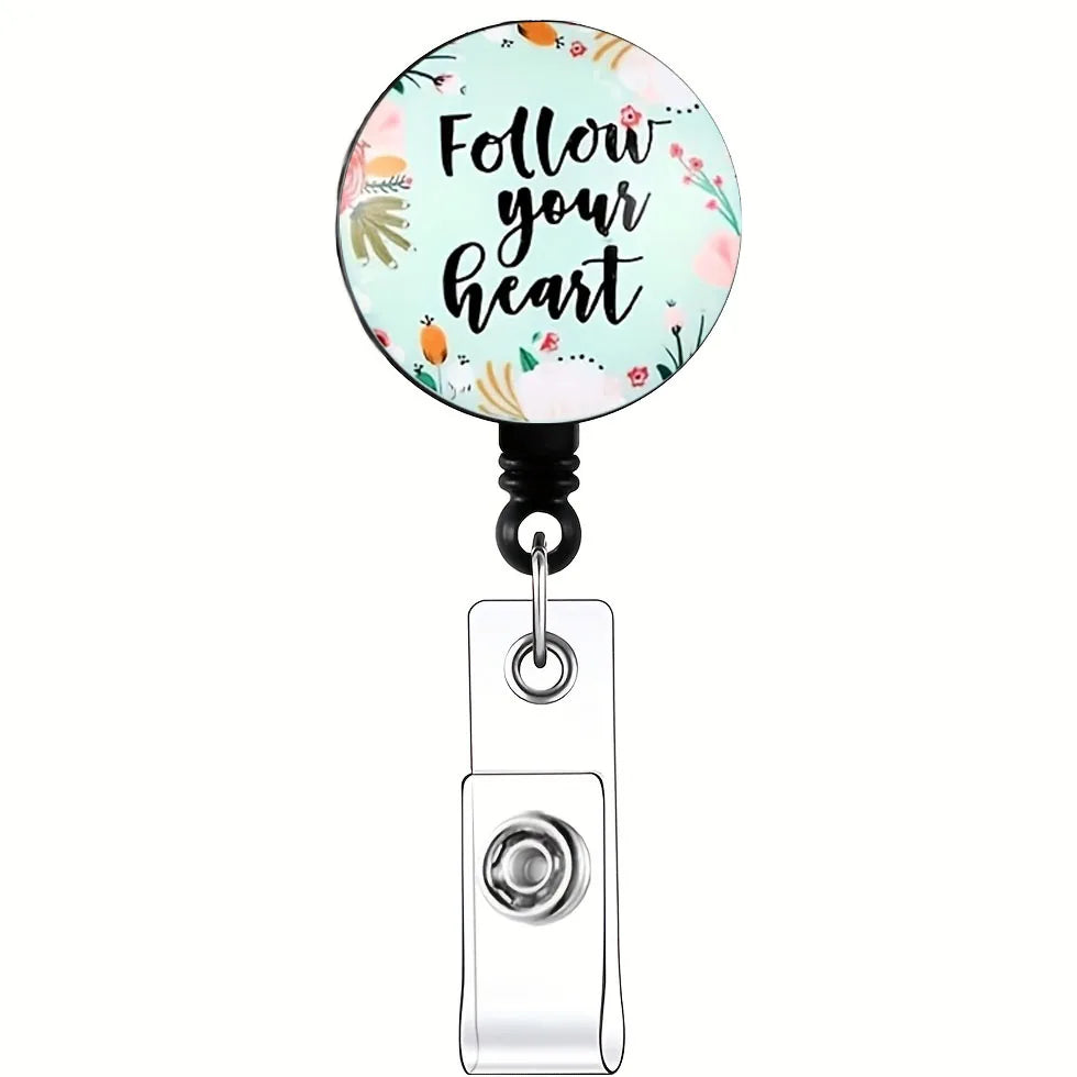 Cute Nurse Badge Reel