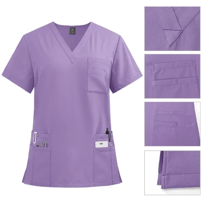 Men’s Medical Scrubs Set Top & Pants