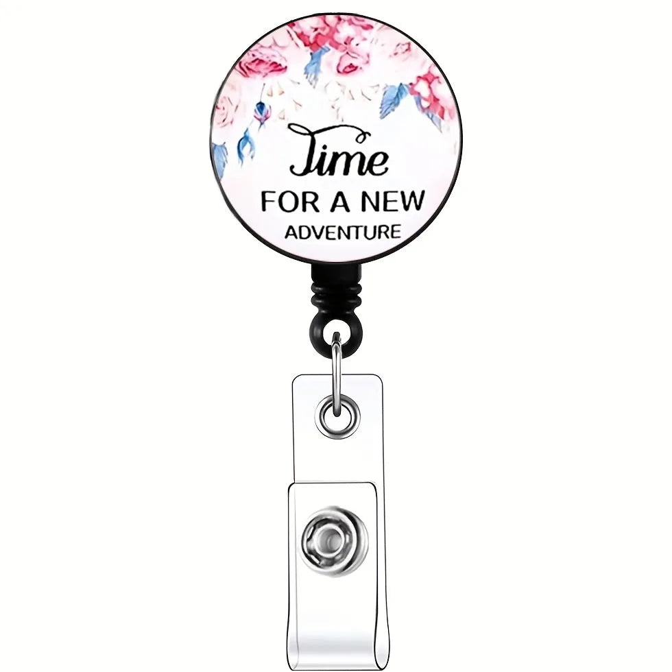 Cute Nurse Badge Reel