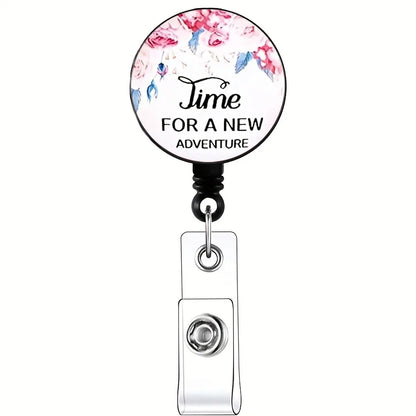 Cute Nurse Badge Reel
