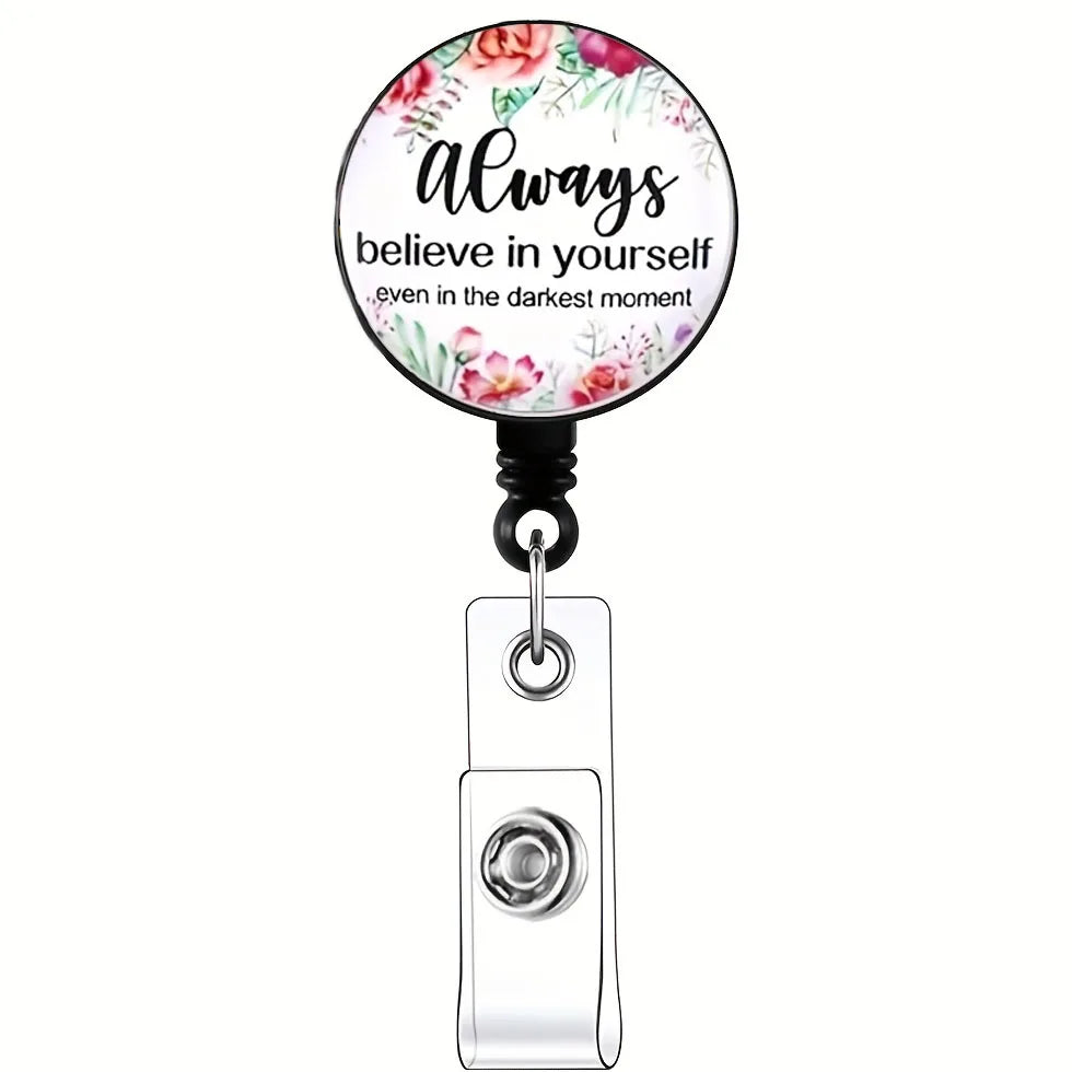 Cute Nurse Badge Reel