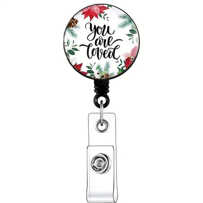 Cute Nurse Badge Reel