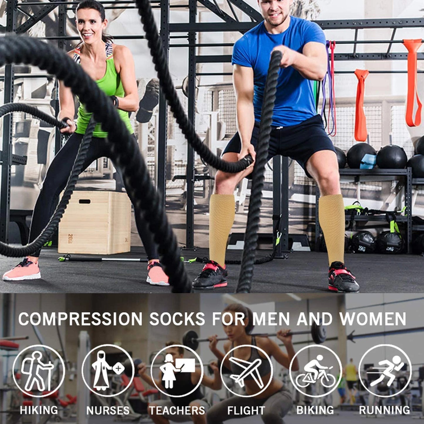 Compression Socks 2-Pack
