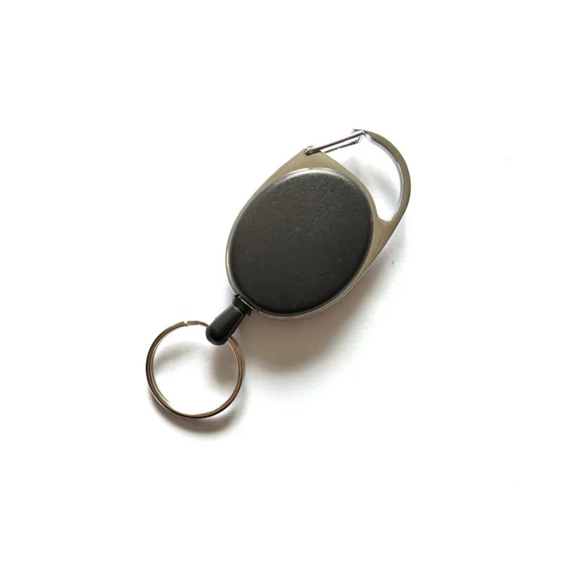 Retractable Badge Reel Keychain