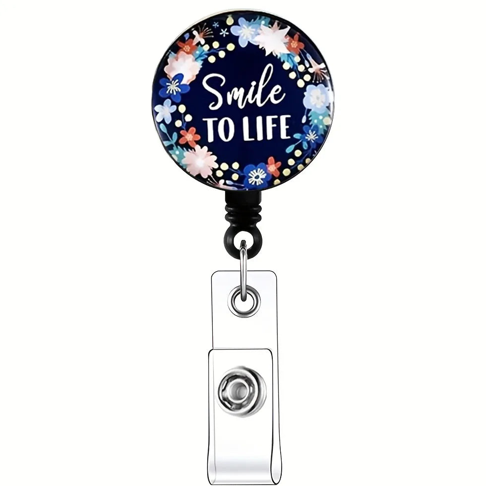 Cute Nurse Badge Reel