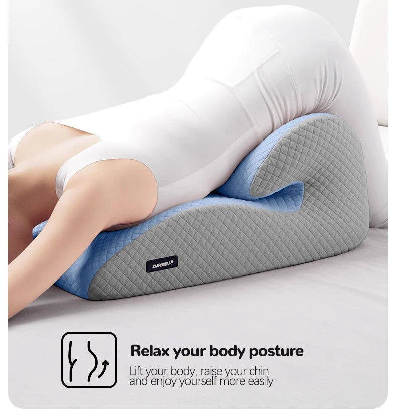 Ergonomic Memory Foam Support Pillow