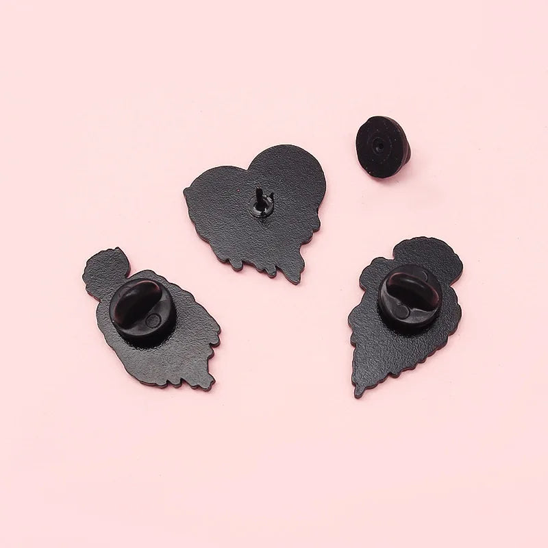 Medical Organ Enamel Brooch Set