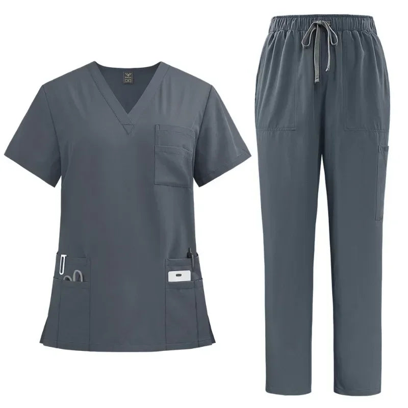 Men’s Medical Scrubs Set Top & Pants