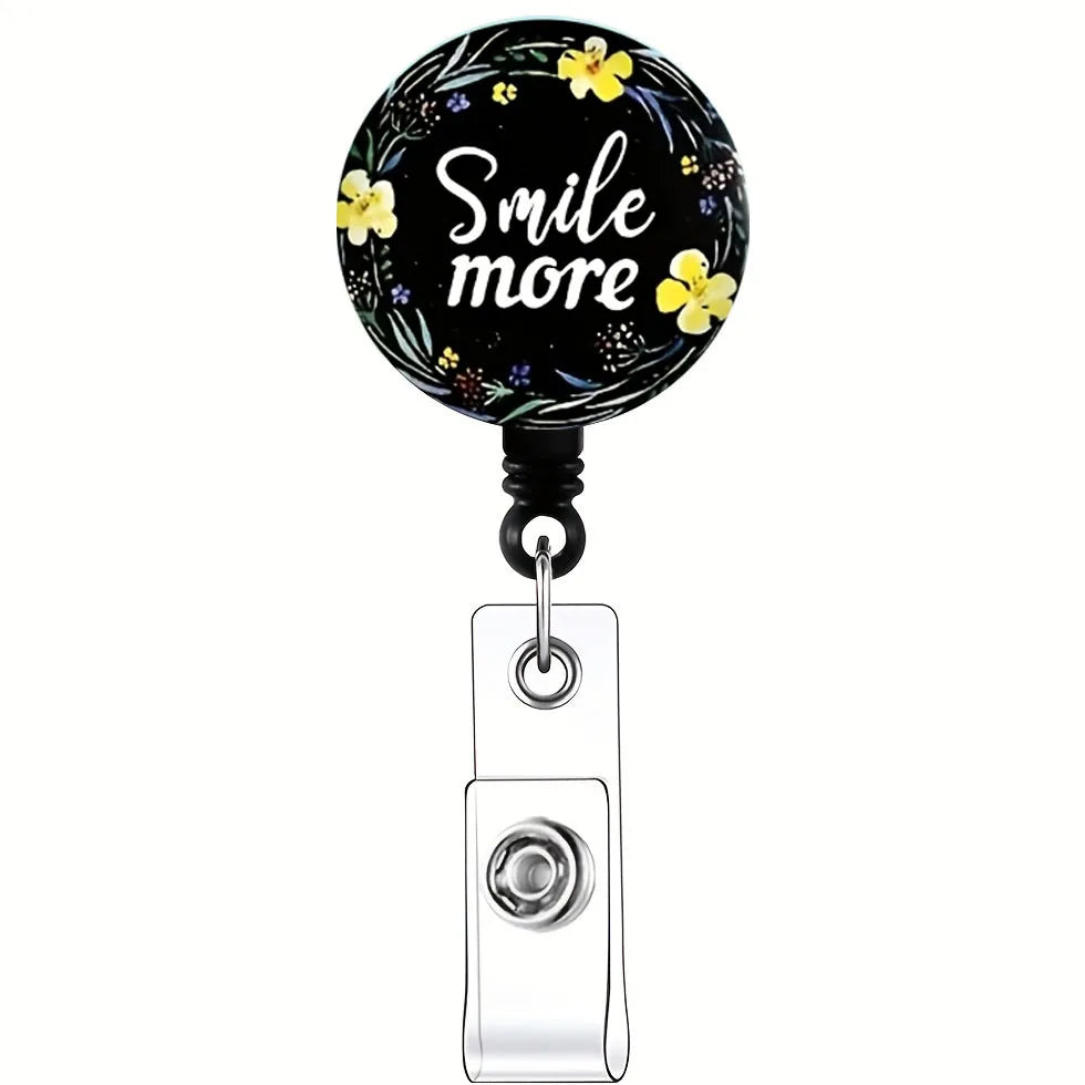 Cute Nurse Badge Reel