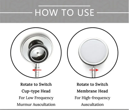 Dual Head Stethoscope